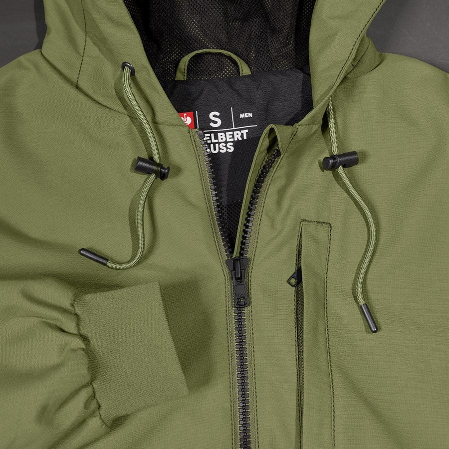 Detailed image Hooded jacket e.s.iconic mountaingreen