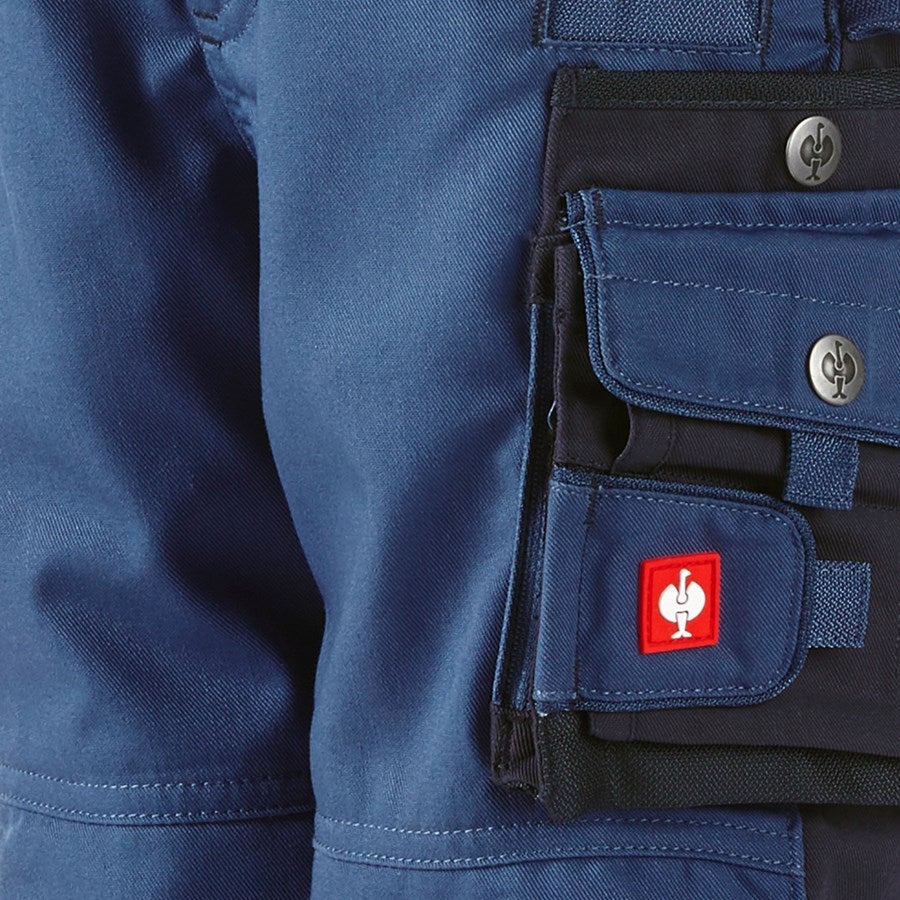 Detailed image Children's trousers e.s.motion cobalt/pacific