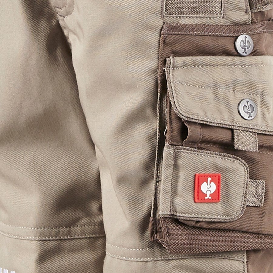Detailed image Children's trousers e.s.motion clay/peat