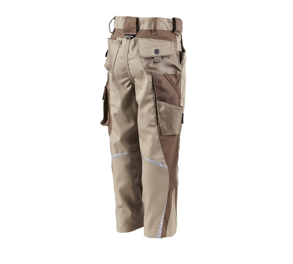 Secondary image Children's trousers e.s.motion Winter clay/peat