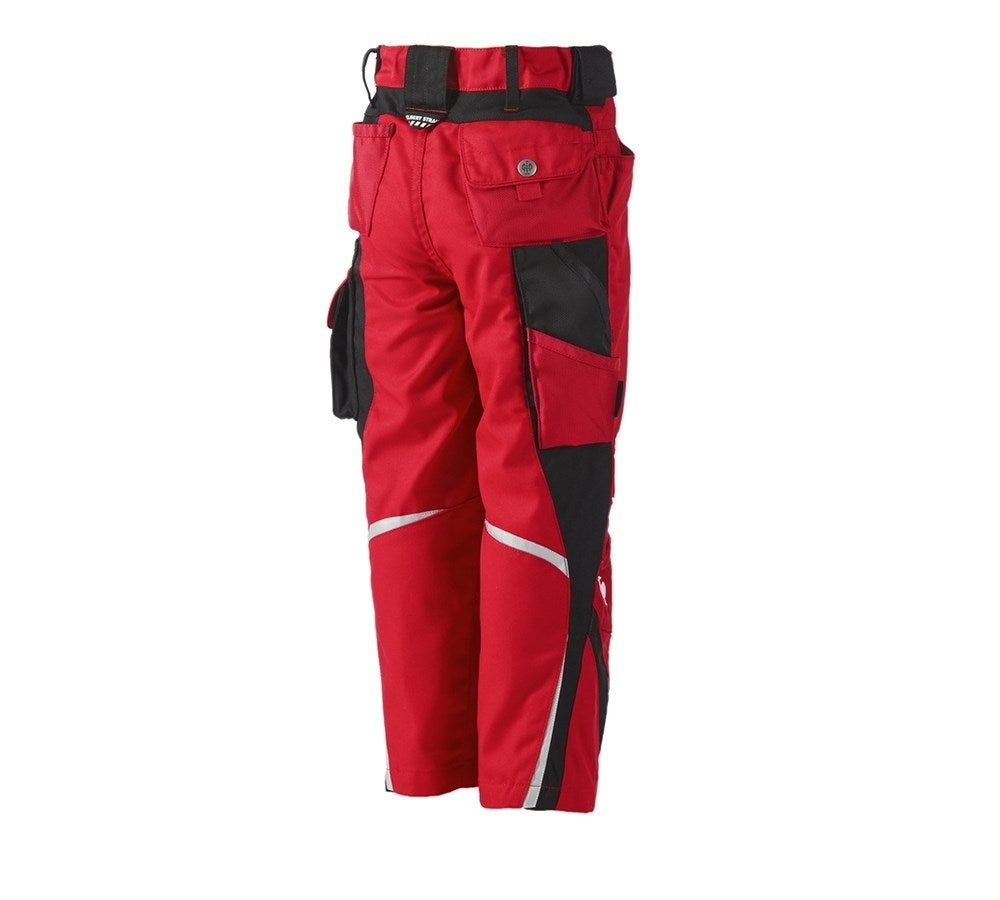 Secondary image Children's trousers e.s.motion Winter red/black