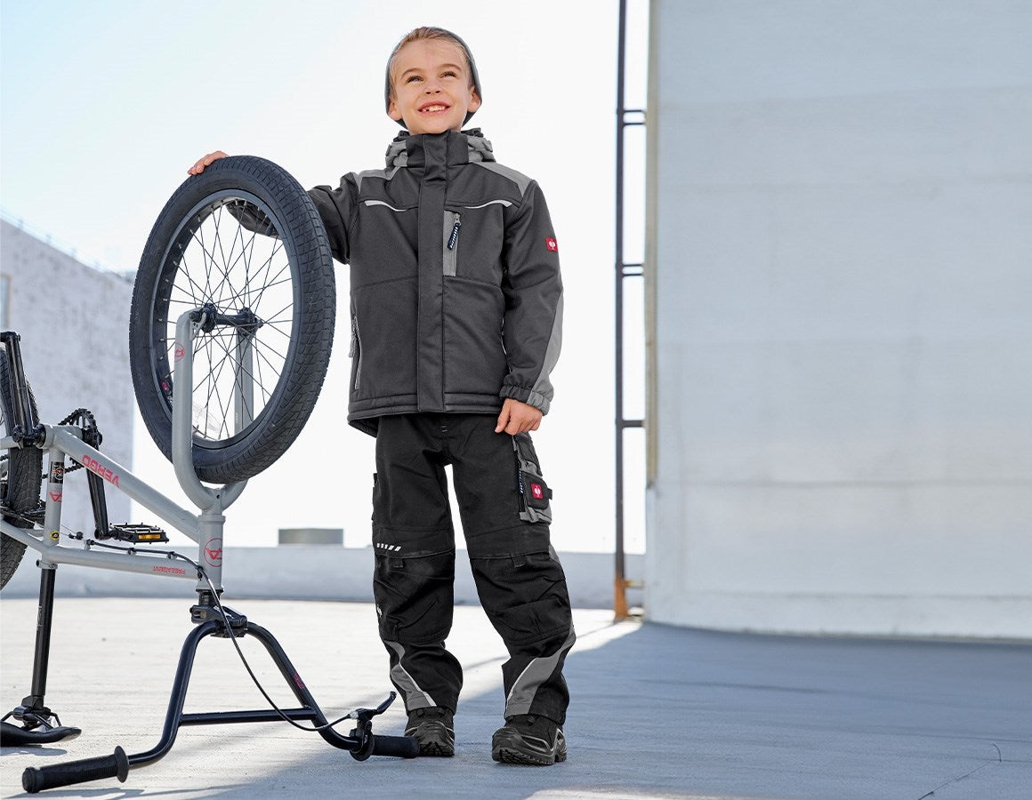 Additional image 1 Children's trousers e.s.motion Winter graphite/cement