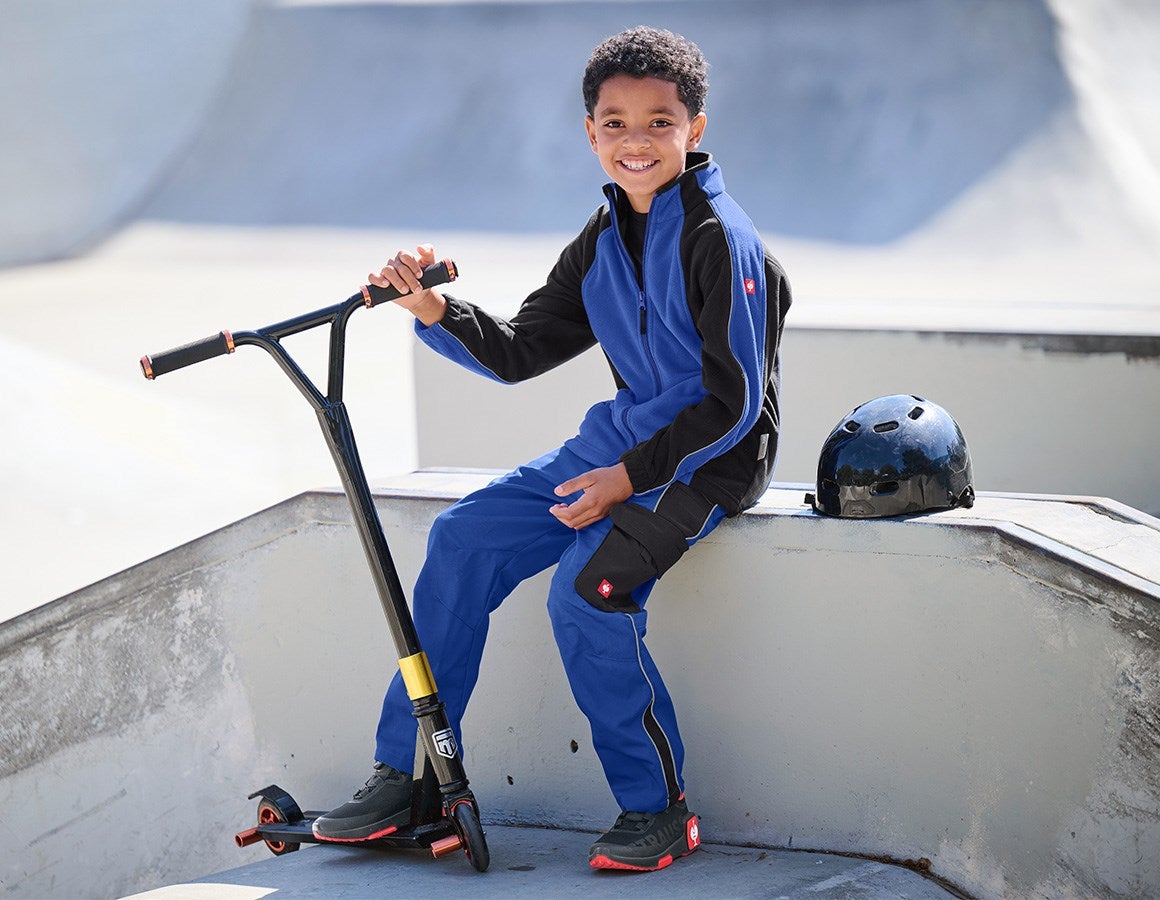 Additional image 2 Children's microfleece jacket dryplexx® micro royalblue/black