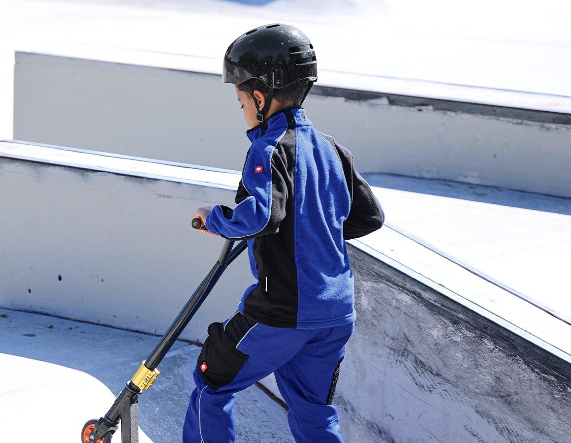 Additional image 1 Children's microfleece jacket dryplexx® micro royalblue/black