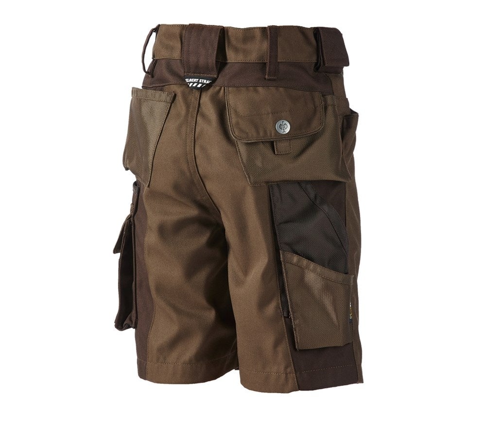 Secondary image Children's shorts e.s.motion hazelnut/chestnut