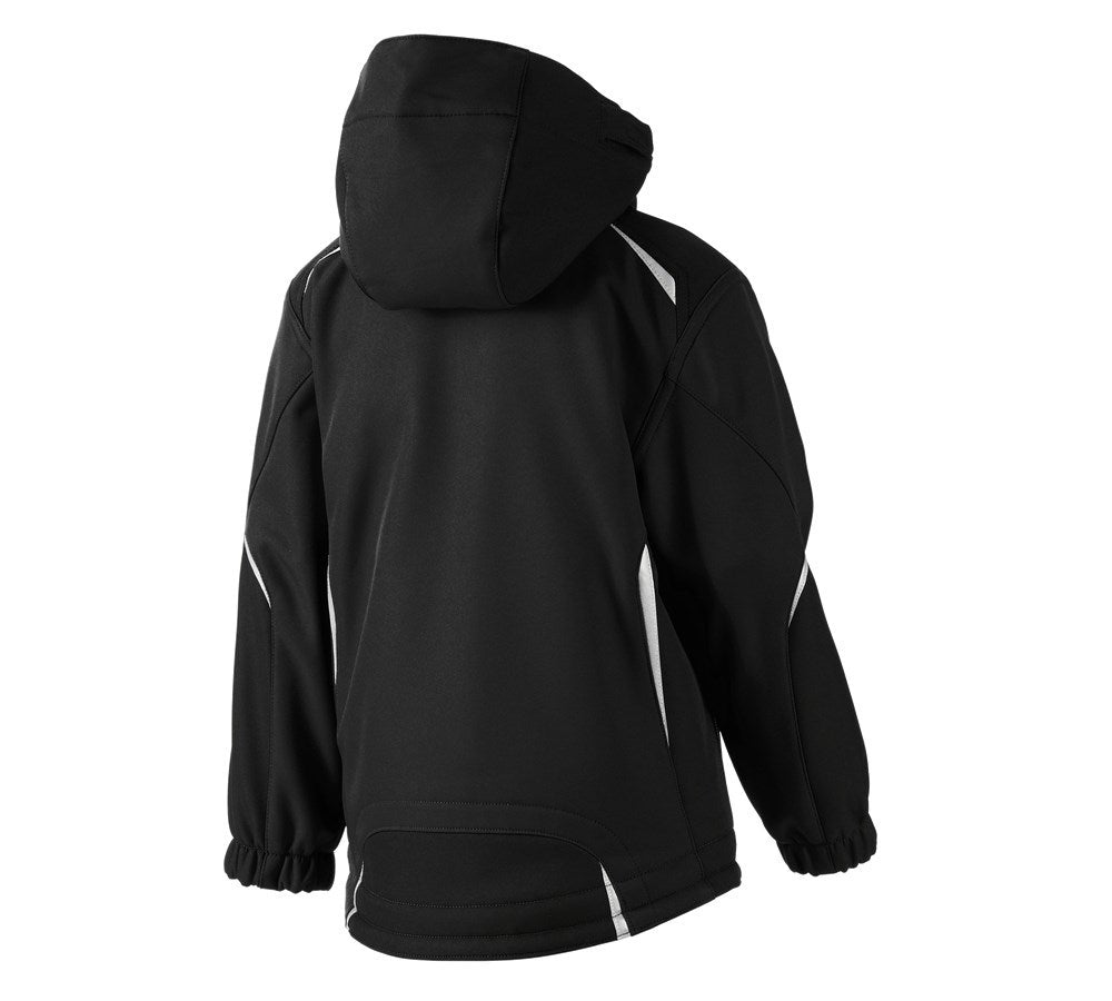 Secondary image Children's softshell jacket e.s.motion black