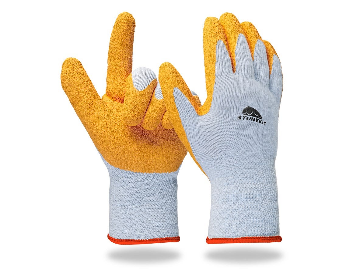 Primary image Latex knitted gloves Eco Grip II, pack of 12 8