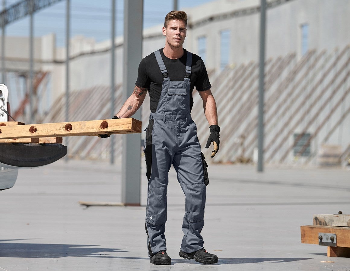 Main action image Bib & Brace e.s.active grey/black