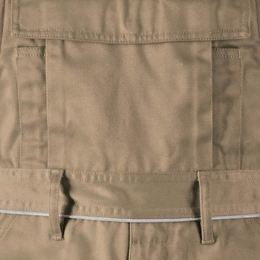 Detailed image Bib & brace e.s.classic  khaki