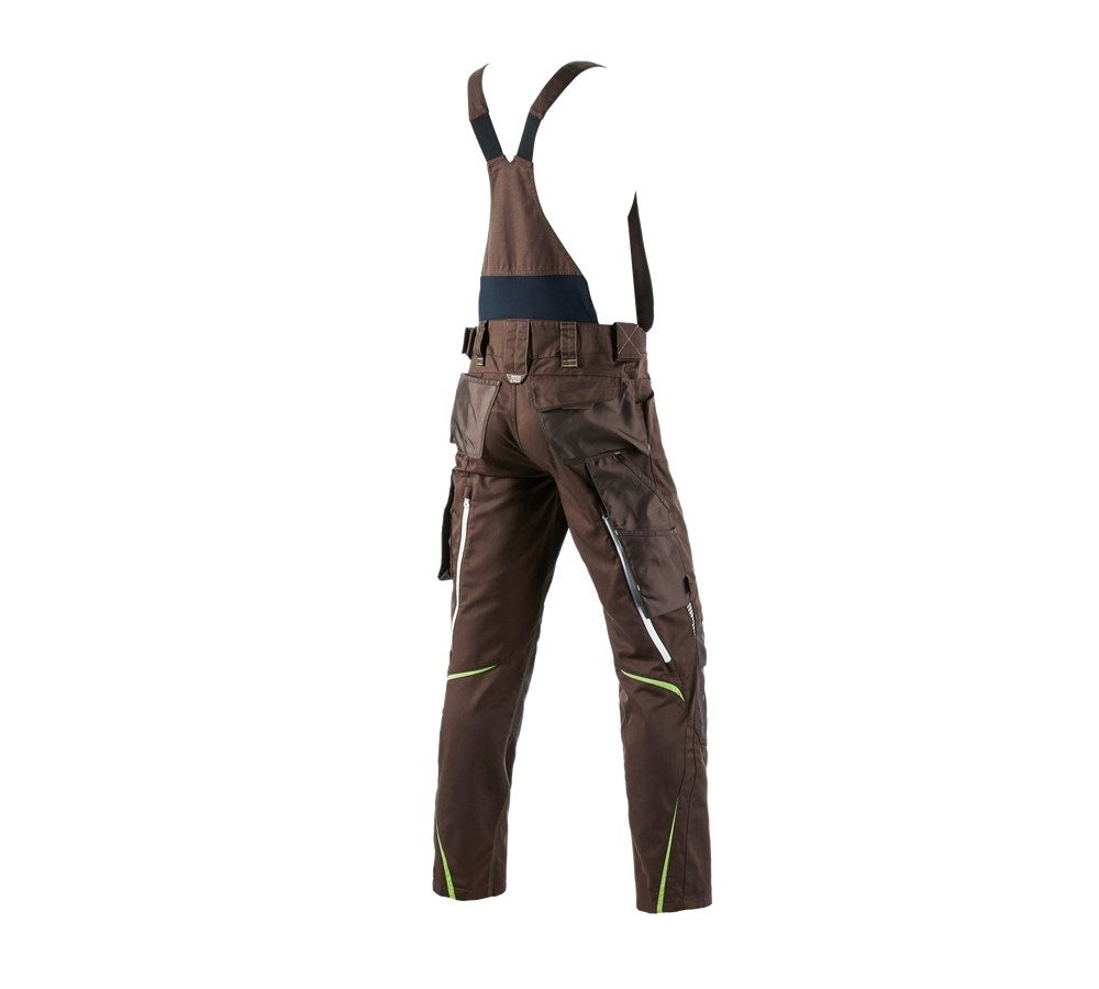 Secondary image Bib & brace e.s.motion 2020 chestnut/seagreen