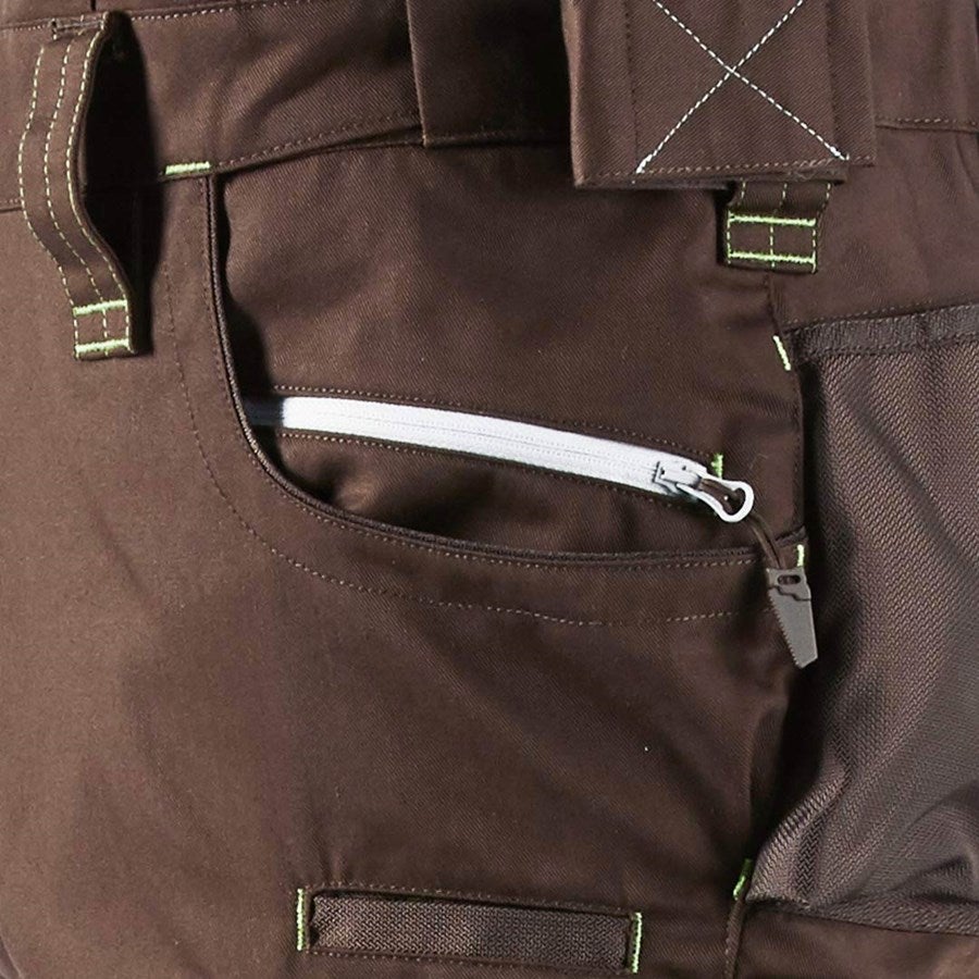 Detailed image Bib & brace e.s.motion 2020 chestnut/seagreen