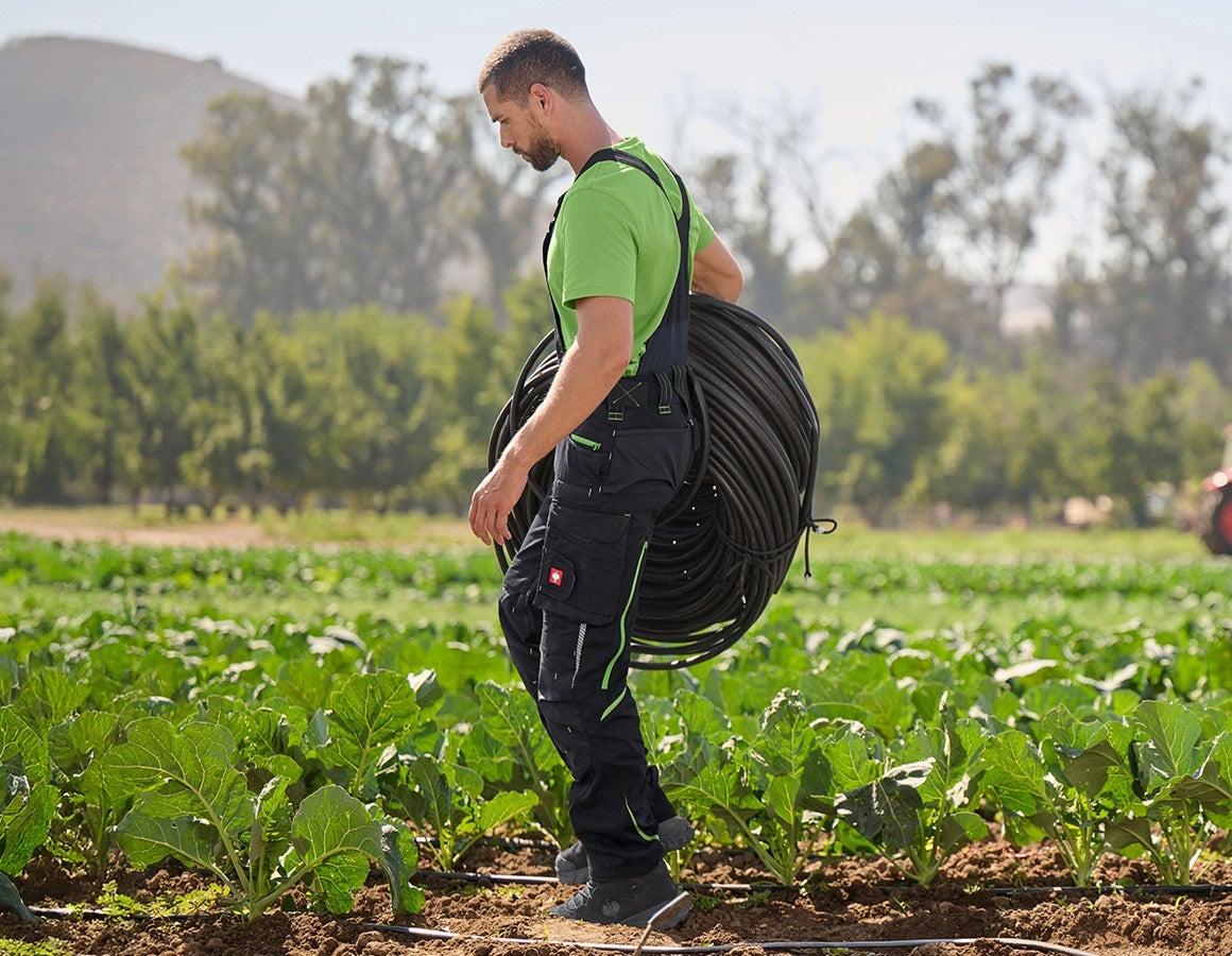 Additional image 1 Bib & brace e.s.motion 2020 black/seagreen