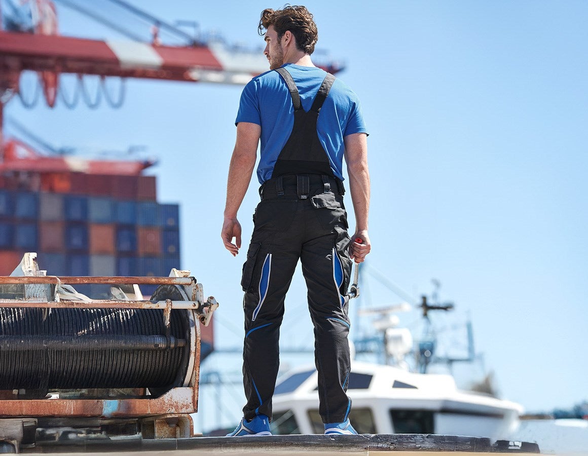 Additional image 3 Bib & brace e.s.motion 2020 graphite/gentianblue