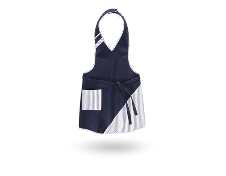 Primary image Bib Apron Britta navy/white