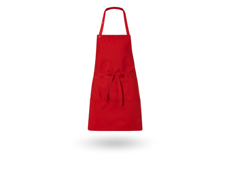 Primary image Bib Apron Lienz red