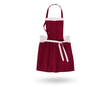 Primary image Bib Apron Lotte bordeaux/white