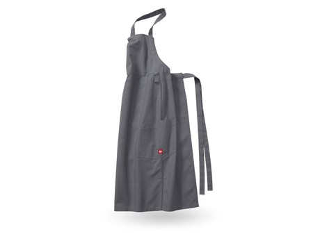 Primary image Bib Apron e.s.fusion, men's cement melange