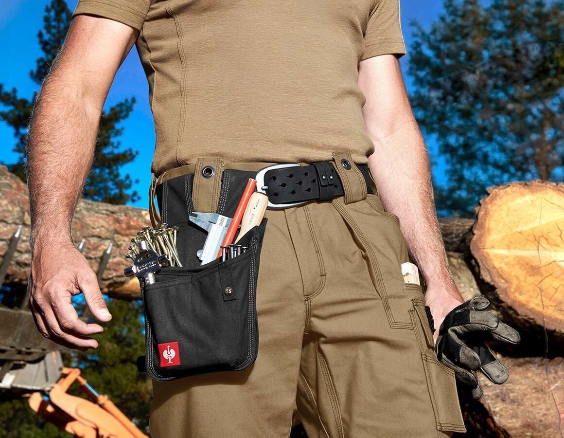 Main action image Leather belt e.s.roughtough PX2 black