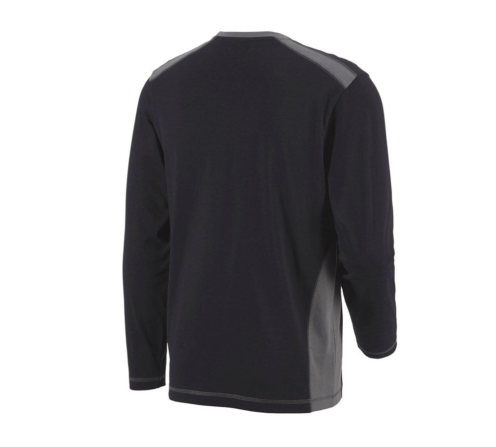 Secondary image Longsleeve cotton e.s.active black/anthracite