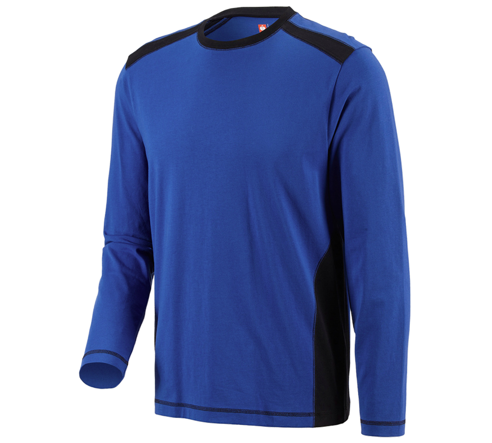 Primary image Longsleeve cotton e.s.active royal/black