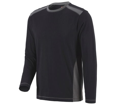 Primary image Longsleeve cotton e.s.active black/anthracite