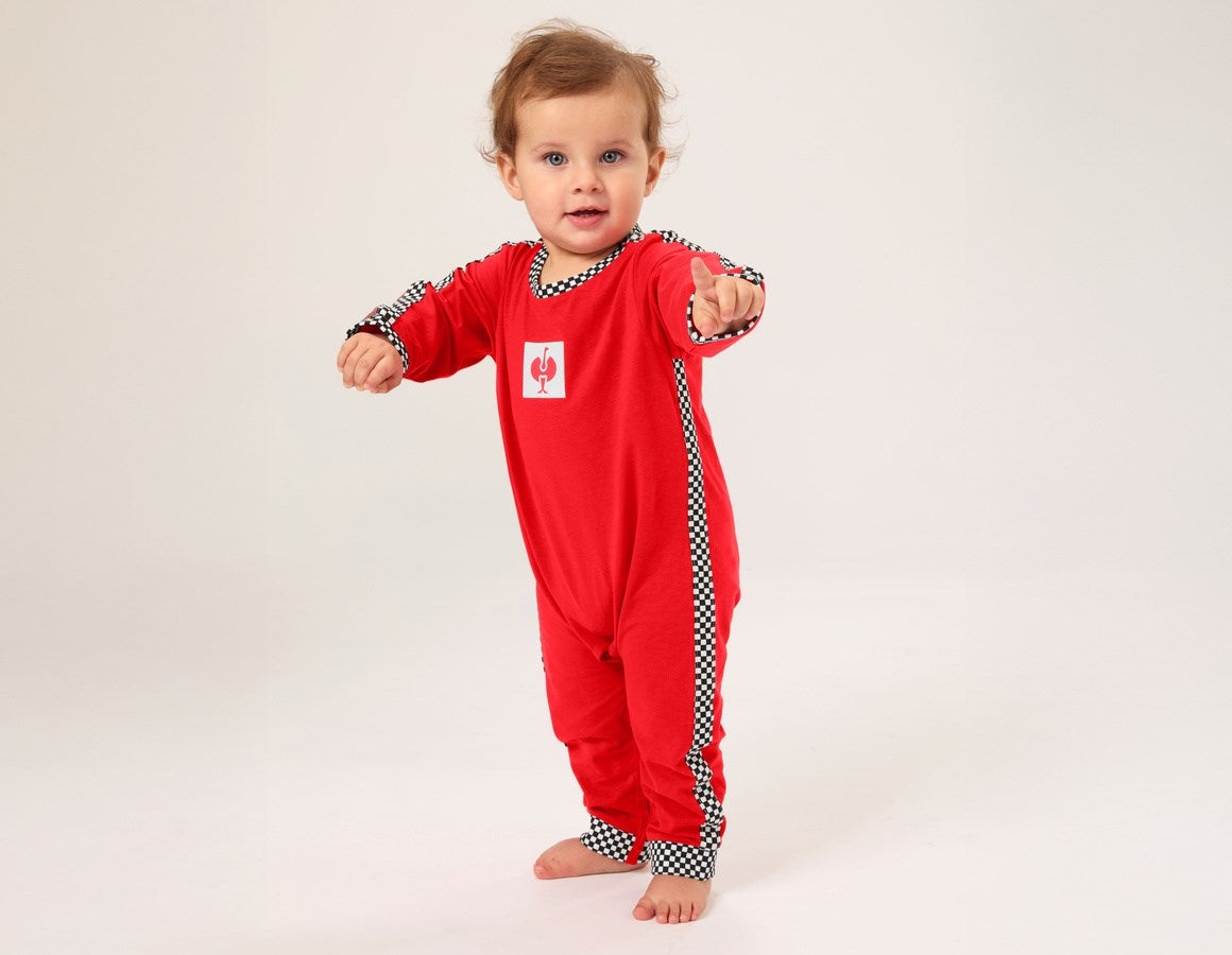 Main action image Mario Kart Baby Bodysuit straussred