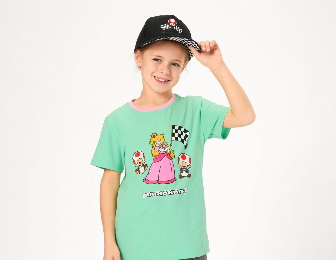 Additional image 1 Mario Kart Cap, children's black