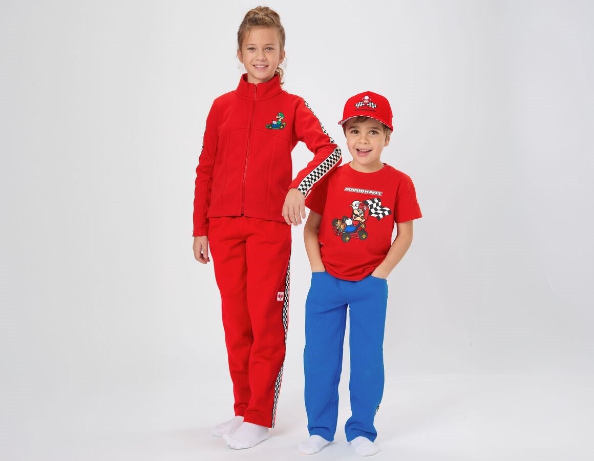 Additional image 3 Mario Kart sweat jacket, children's straussred
