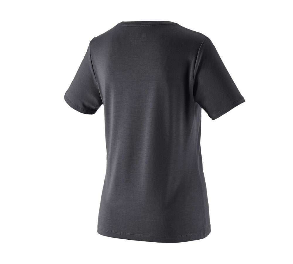 Secondary image Modal-shirt e.s. ventura vintage, ladies' black