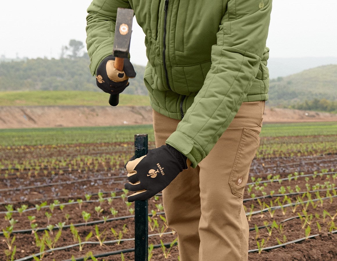 Additional image 1 Assembly winter gloves Intense light black/brown