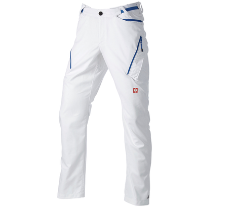 Primary image Multipocket trousers e.s.ambition white/gentianblue