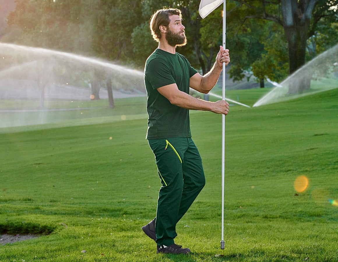 Additional image 3 Multipocket trousers e.s.ambition green/high-vis yellow