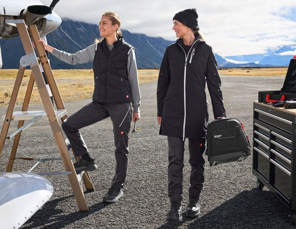 Additional image 2 Multipocket trousers e.s.ambition, ladies' black/platinum