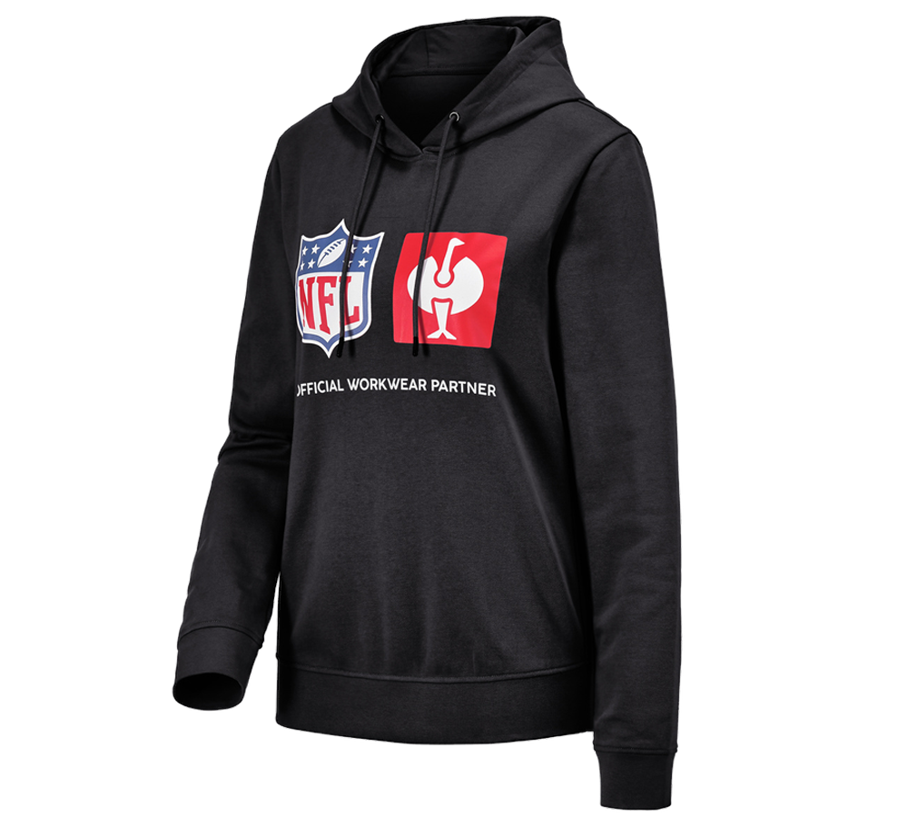 Primary image NFL Hoodie cotton, ladies black