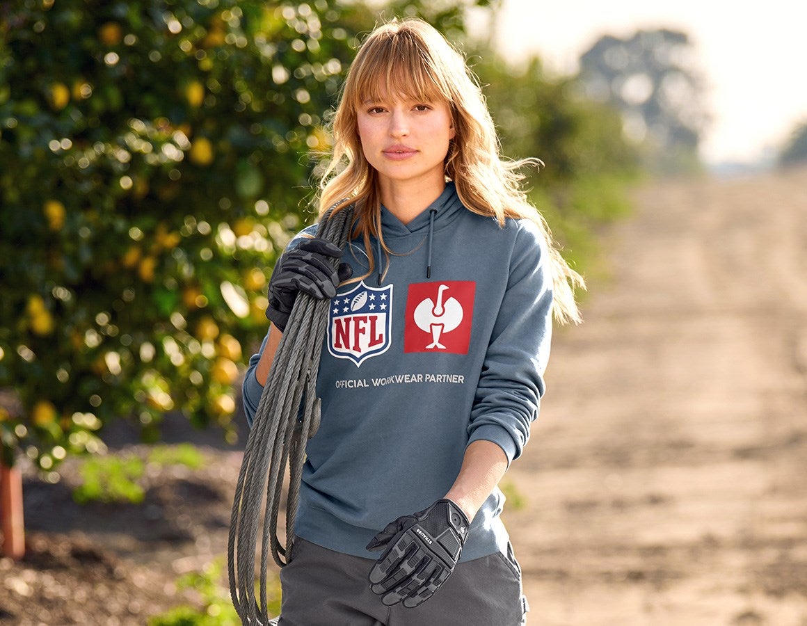 Additional image 1 NFL Hoodie cotton, ladies oxidblue