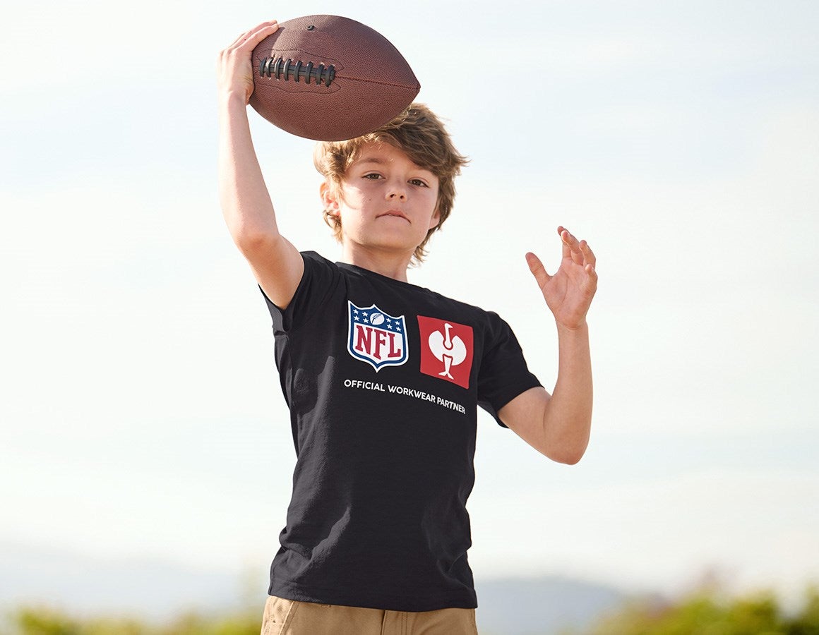 Additional image 1 NFL T-Shirt cotton, kids black