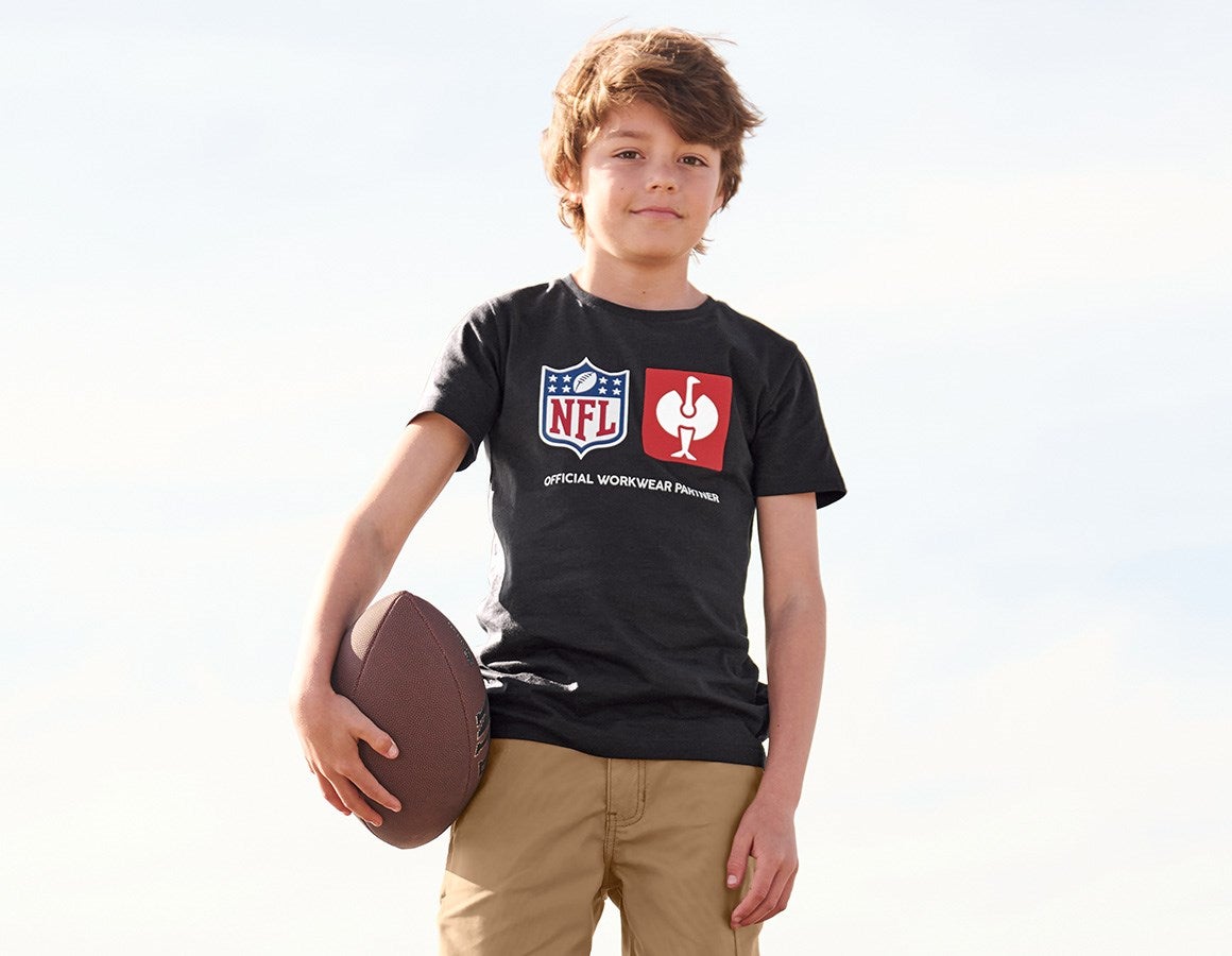 Main action image NFL T-Shirt cotton, kids black