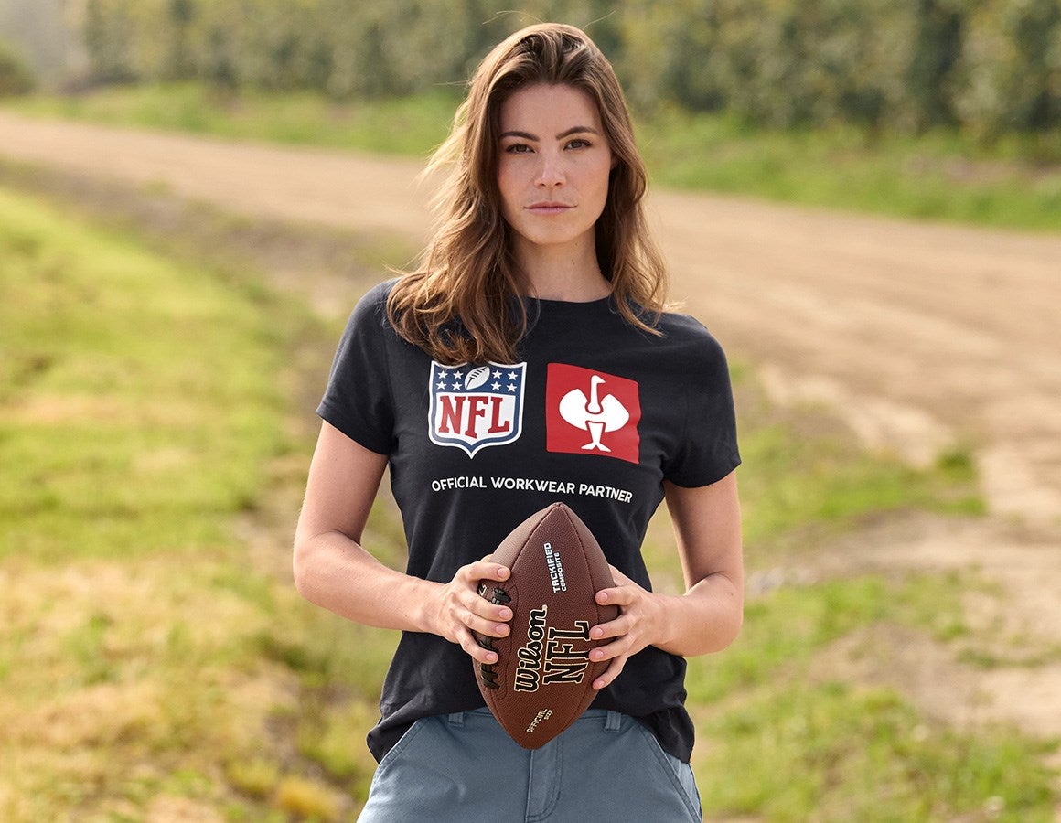 Additional image 2 NFL T-Shirt cotton, ladies black