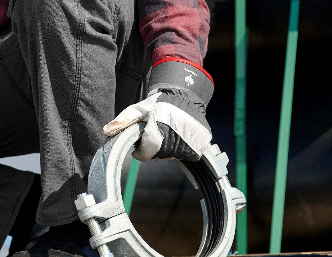 Additional image 1 Grain leather winter gloves Yukon 9