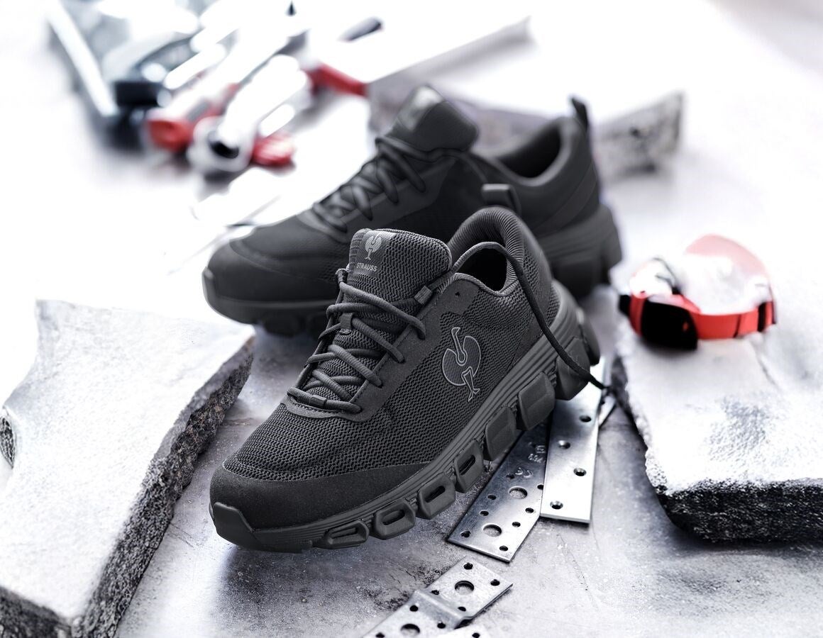 Main action image O1 Work shoes e.s. Airolo low black