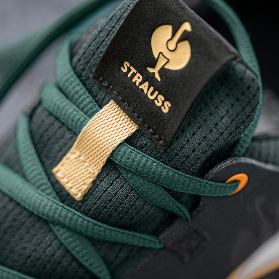 Detailed image O1 Work shoes e.s. Honnor II, men's oxidblack/nightgreen