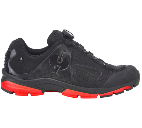 Primary image O2 Work shoes e.s. Minkar II black/high-vis red