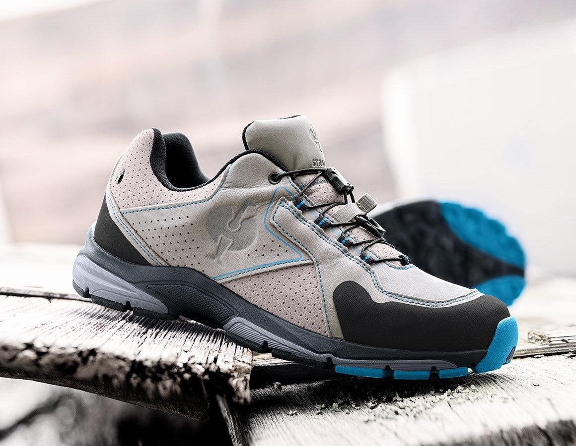 Main action image O2 Work shoes e.s. Minkar Leder II ash/atoll