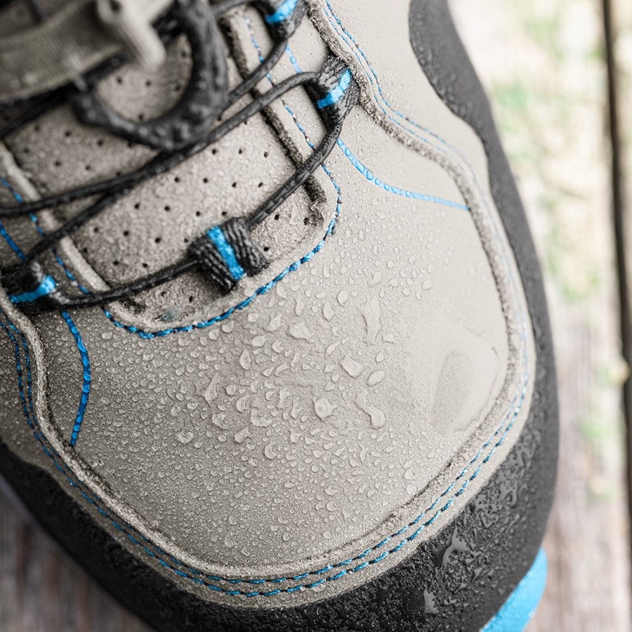 Detailed image O2 Work shoes e.s. Minkar Leder II ash/atoll