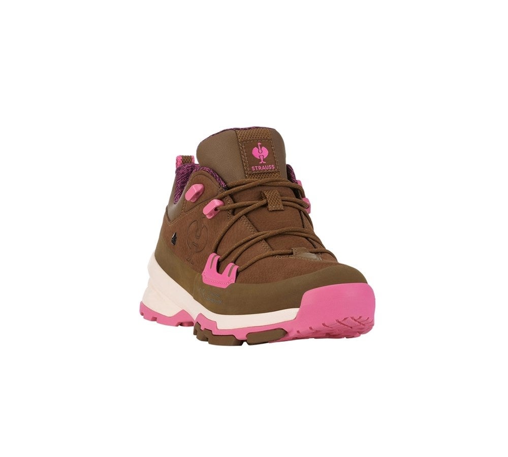 Secondary image O2 work shoes e.s. Ruma low carobbrown/damaskpink