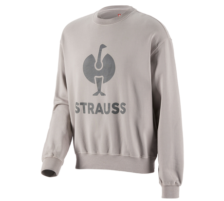 Primary image Oversize sweatshirt e.s.motion ten opalgrey vintage