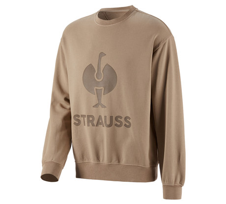 Primary image Oversize sweatshirt e.s.motion ten corkbeige vintage