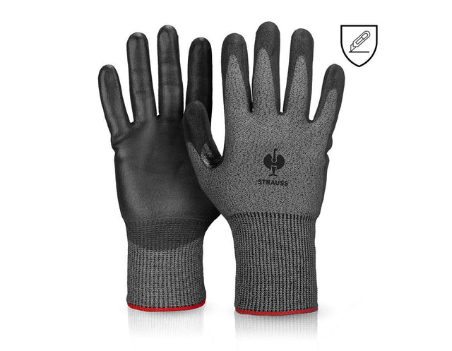 Primary image PU cut protection gloves, Cut F S/7