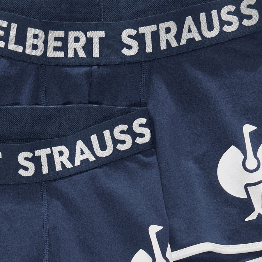 Detailed image Pants cotton stretch e.s.trail, pack of 2 deepblue/white