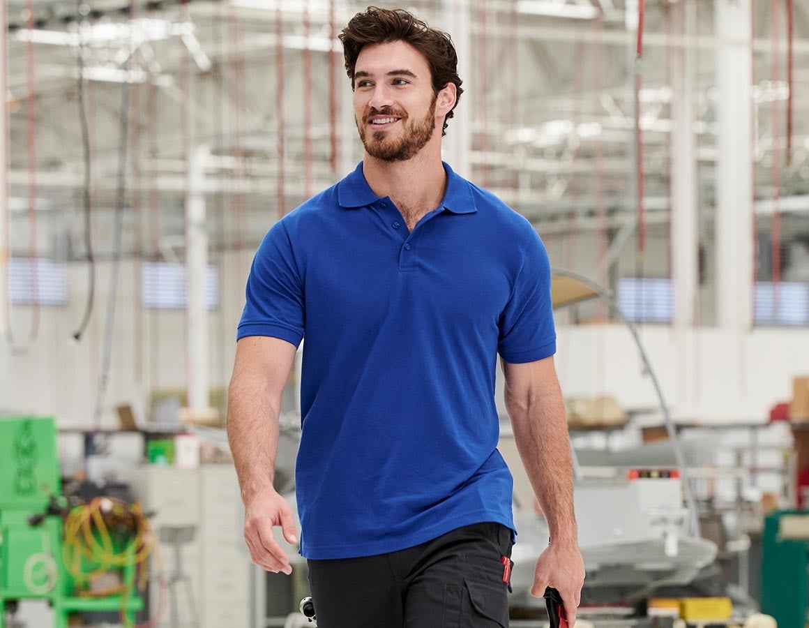 Main action image Pique-Polo e.s.industry royalblue